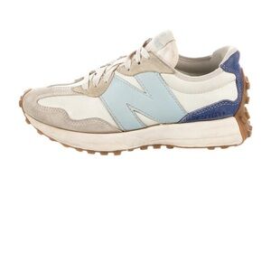 New Balance X Staud 327 Blue and White/Cream  Sneakers-Size 12
